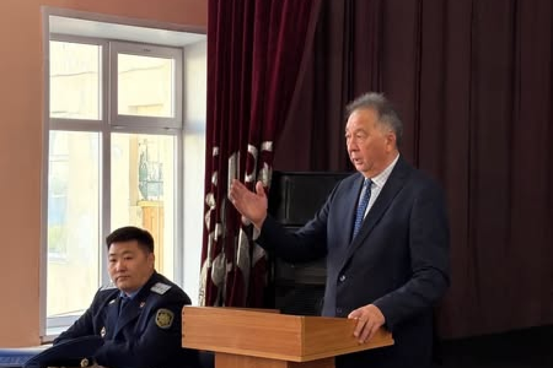 Познавательная беседа в рамках программы «Закон и порядок»